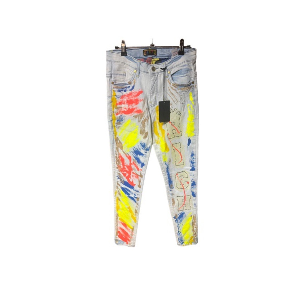 Elite Kids Painted Jeans NWT‎